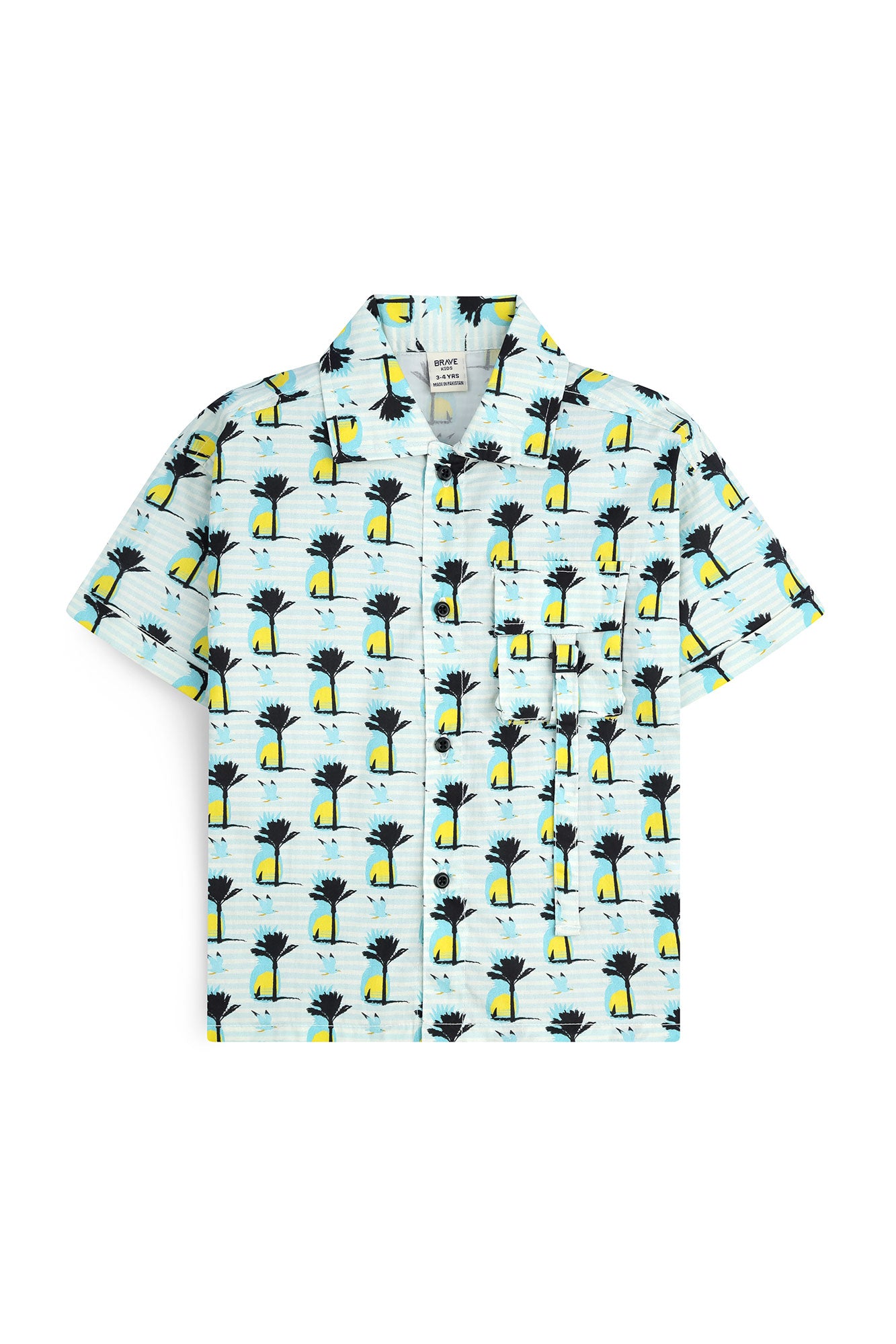 Boys' Palm Tree Resort Shirt