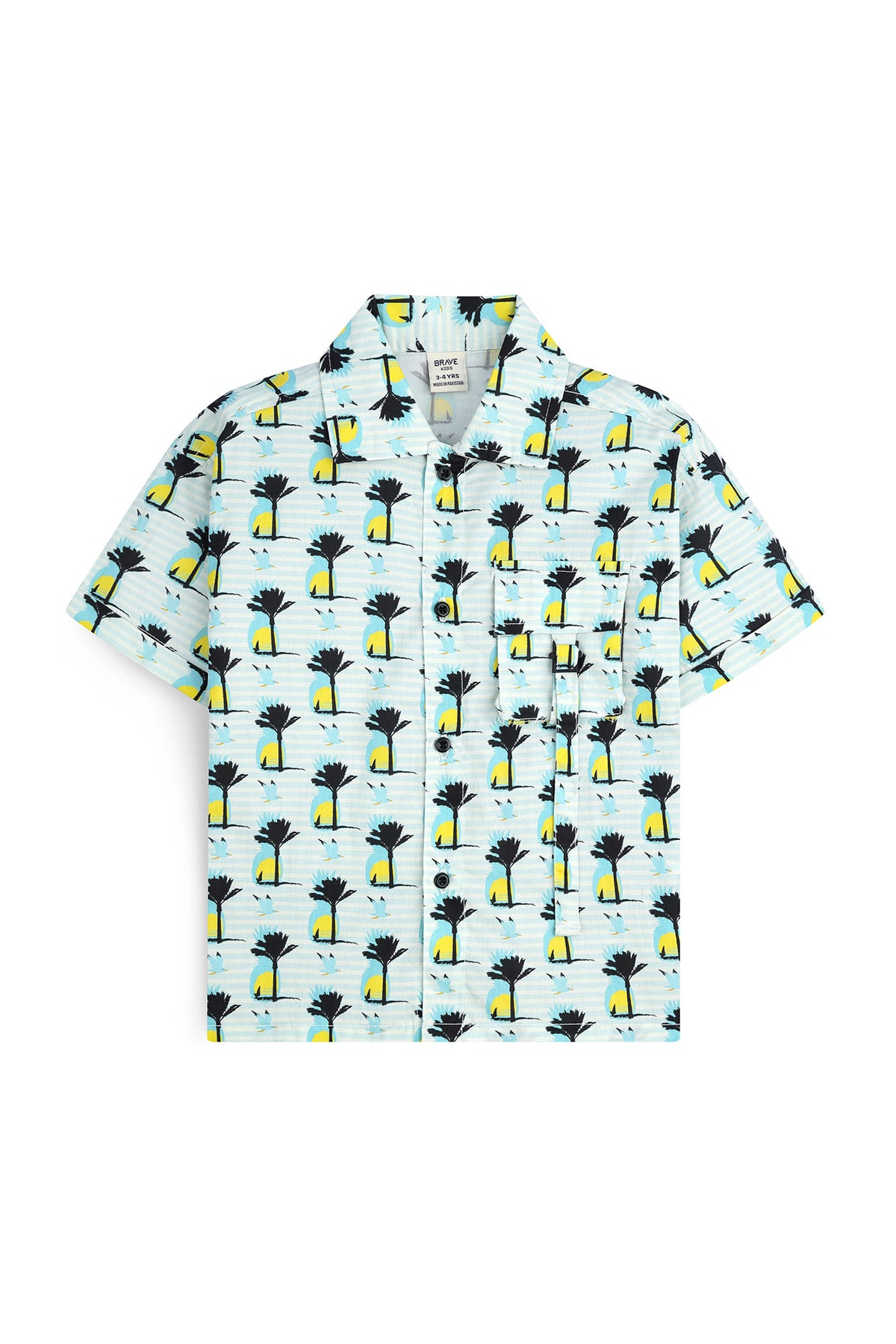 Boys' Palm Tree Resort Shirt