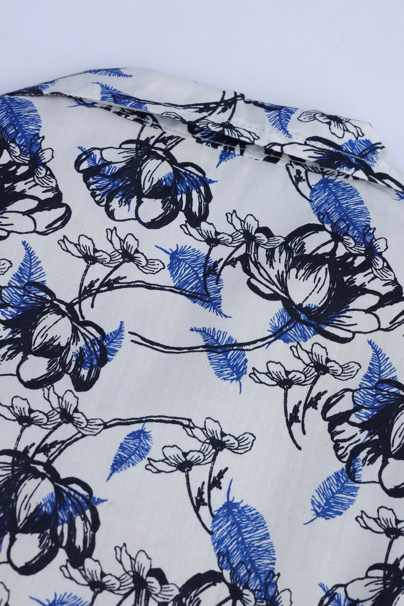 Boys' Floral Camp Collar Shirt
