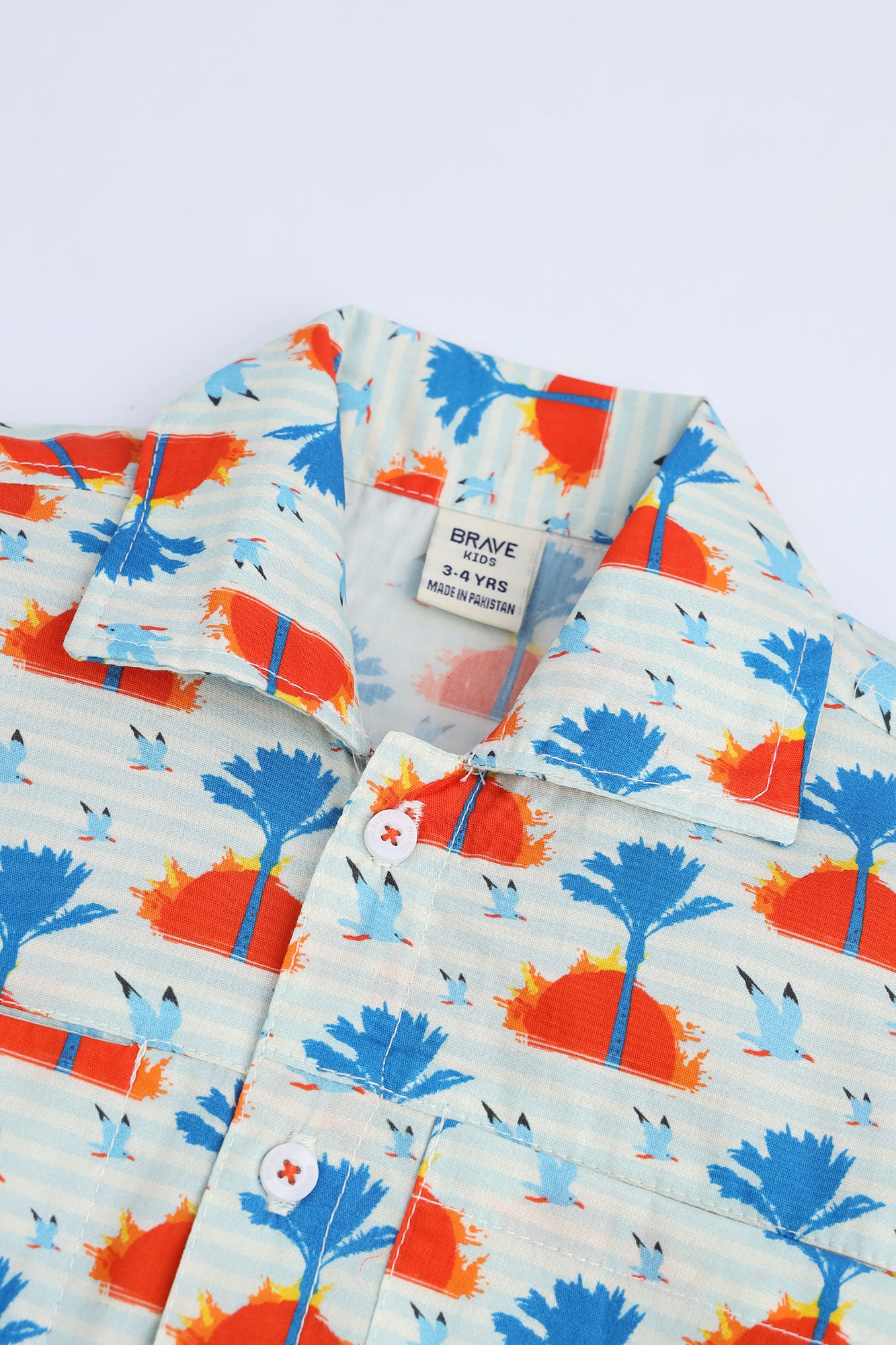 Boys' Tropical Sunset Shirt