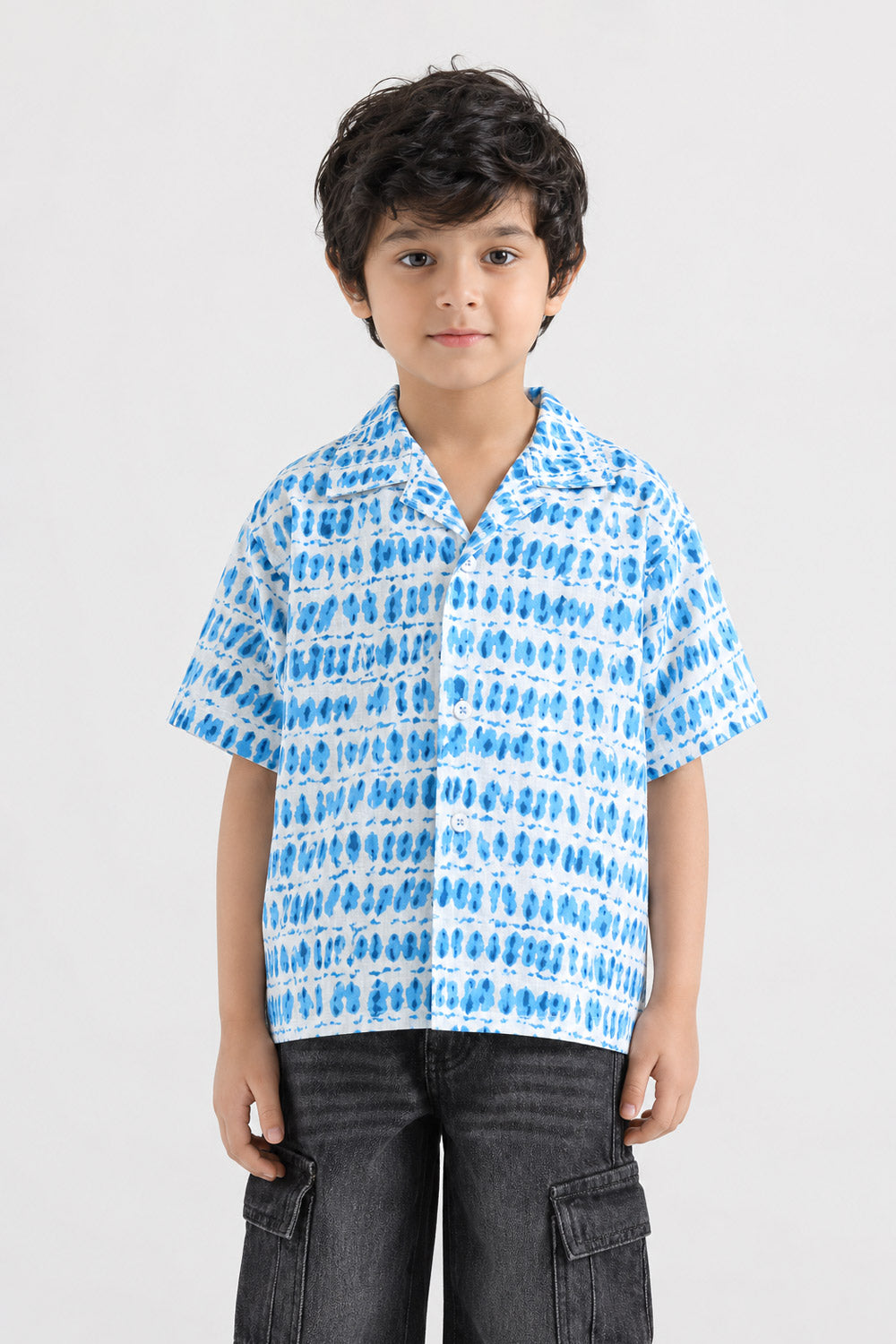 BOYS PRINTED CASUAL SHIRT