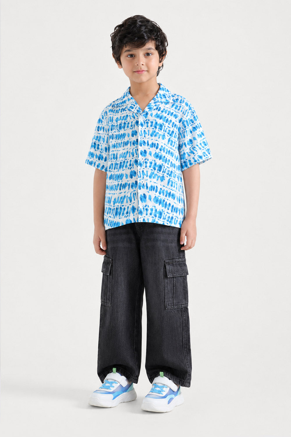 BOYS PRINTED CASUAL SHIRT