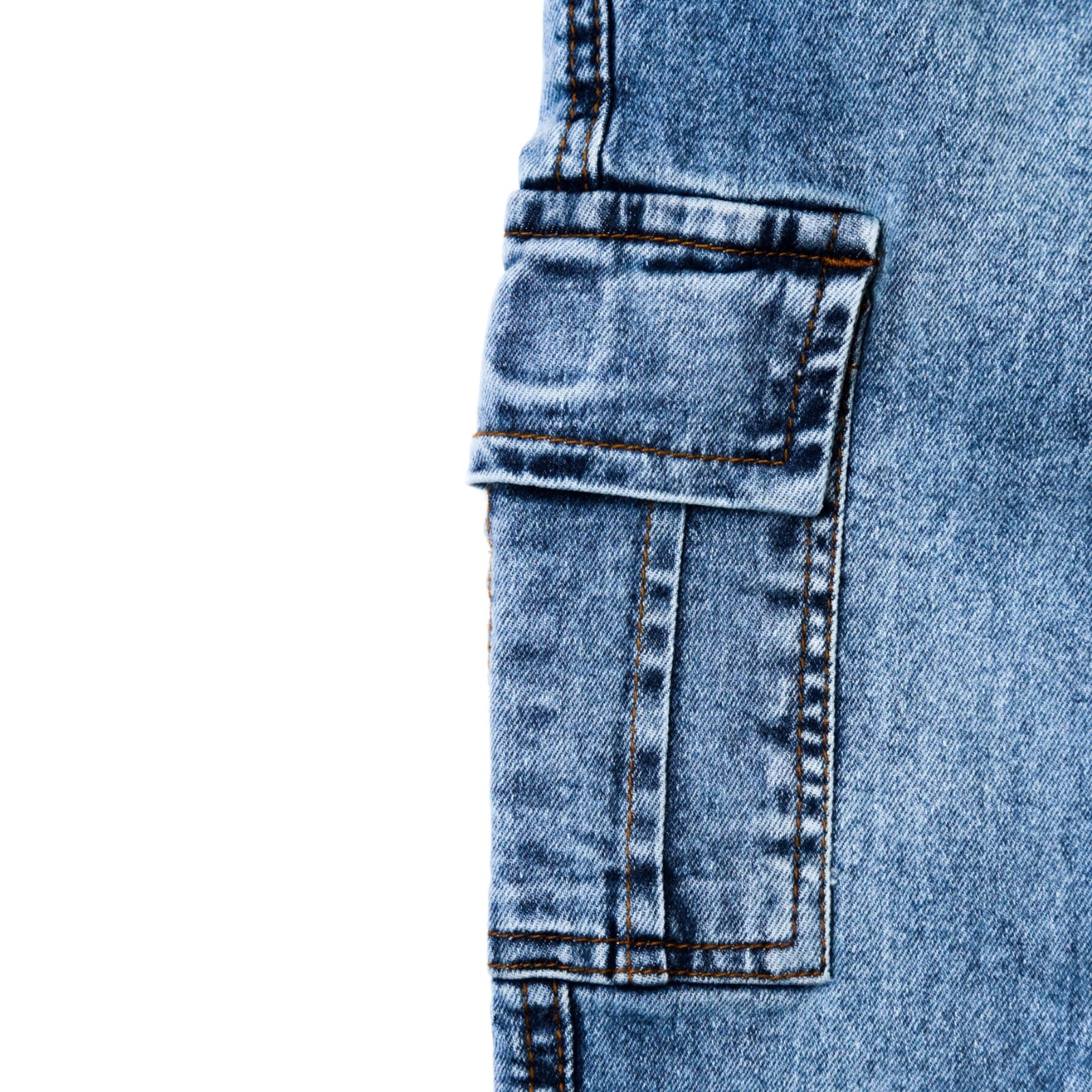 Denim cargo Trouser
