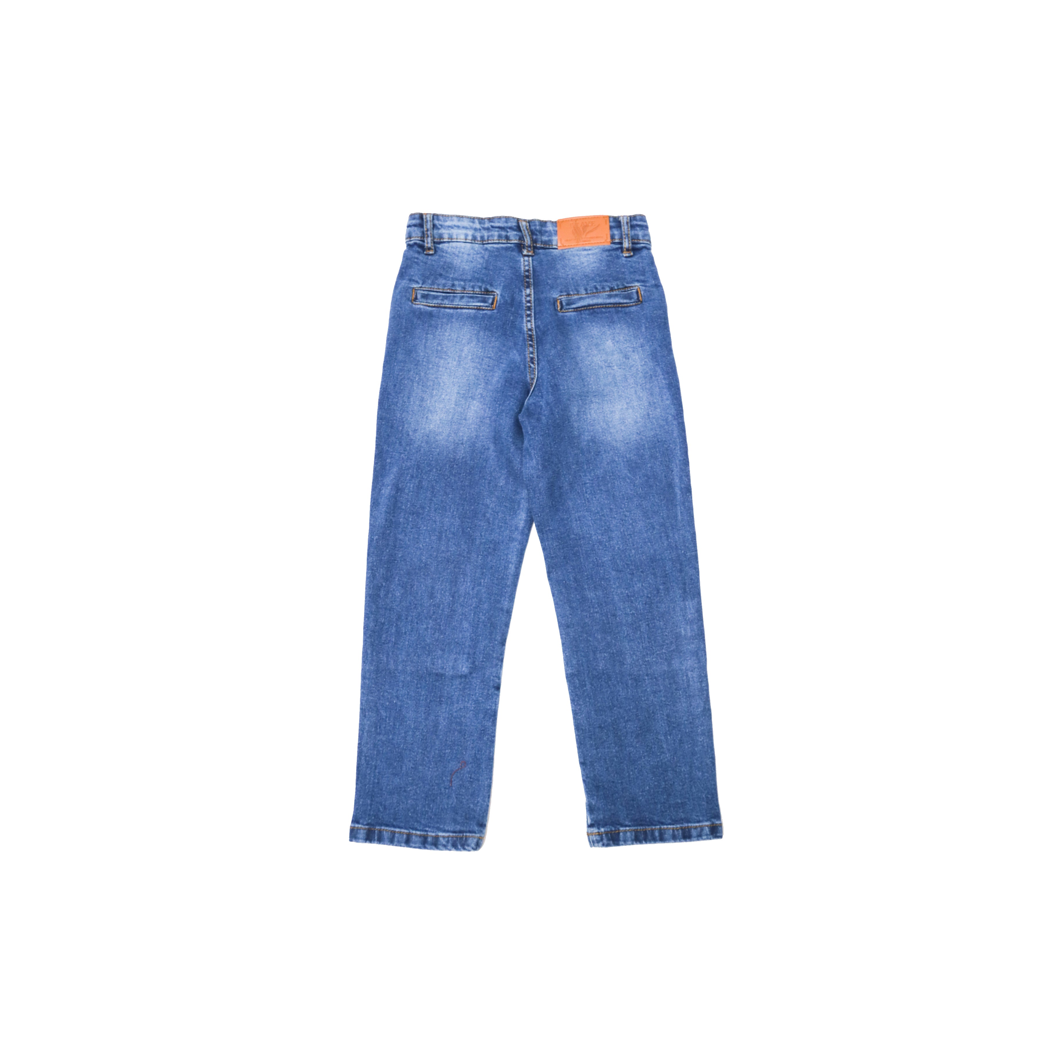 Blue Straight Jeans