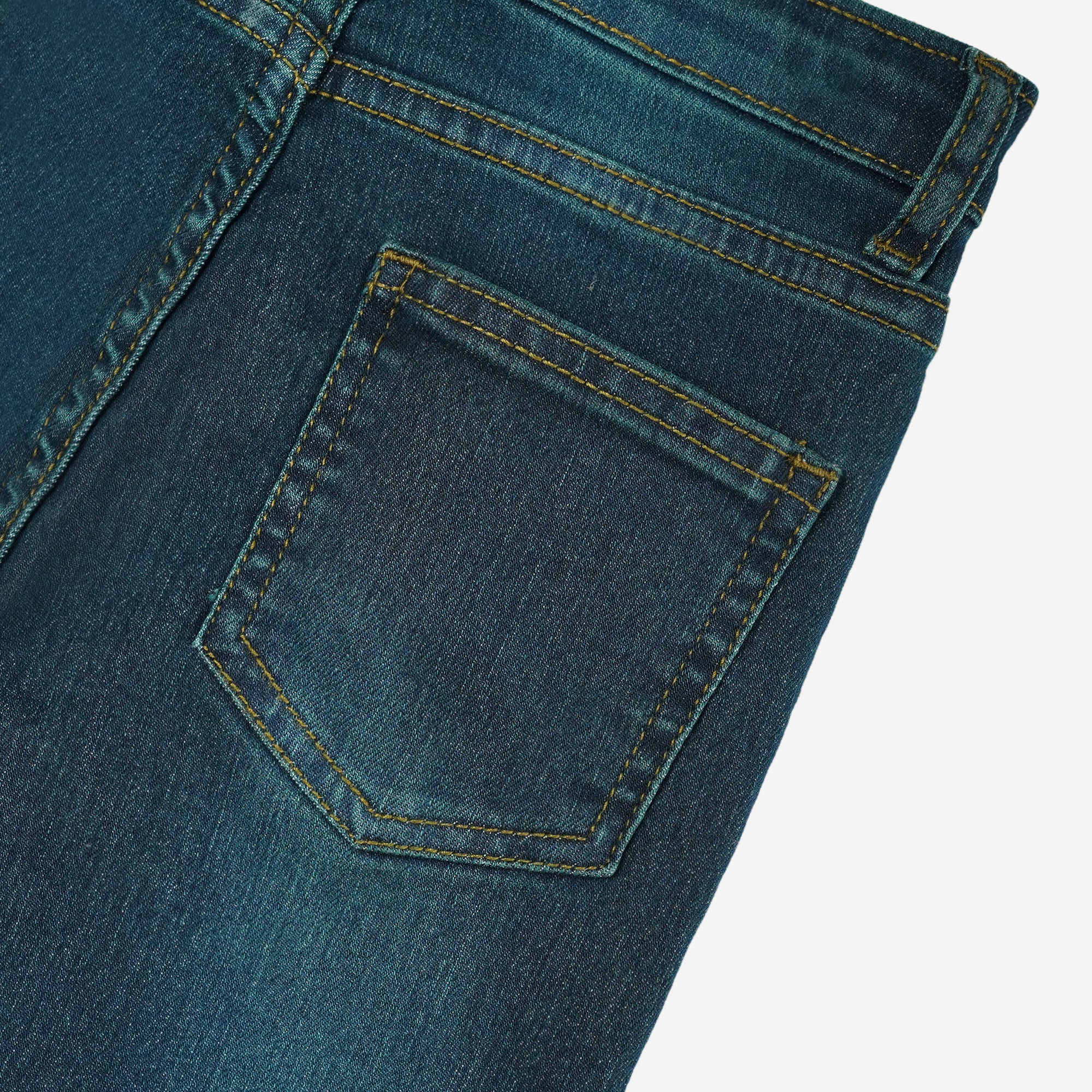 Multi Color Straight Fit Denim