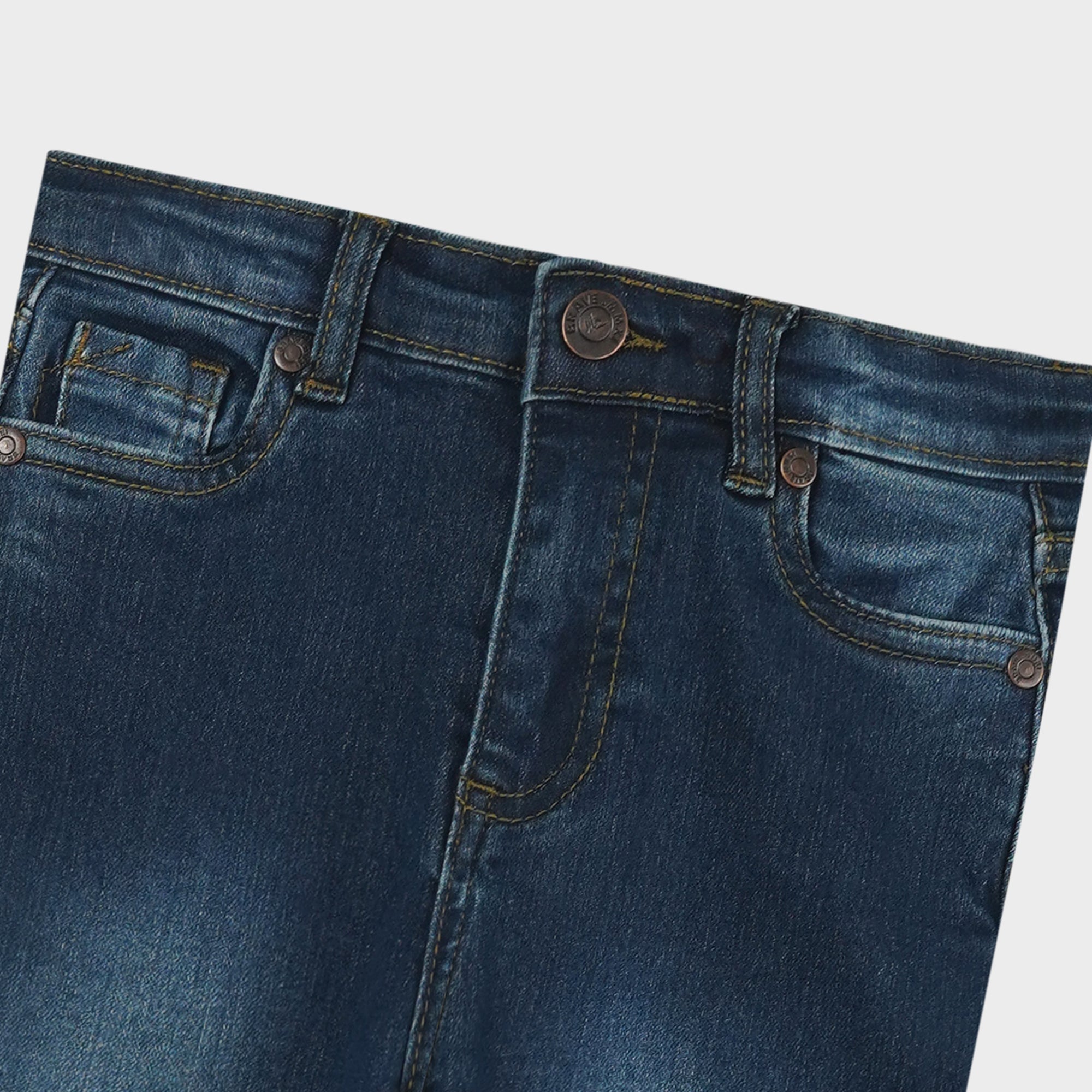 Multi Color Straight Fit Denim