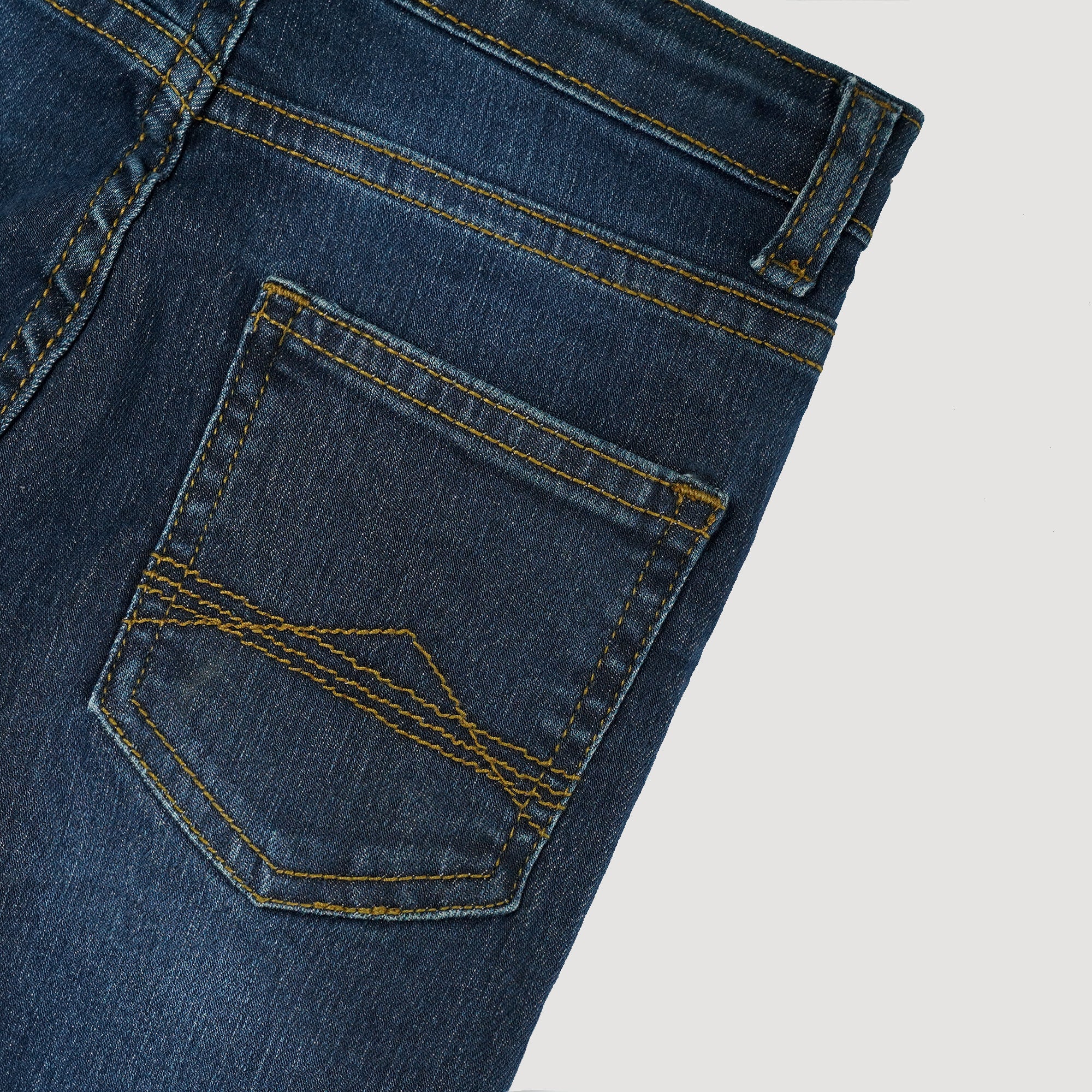 Multi Color Blue Wash Denim