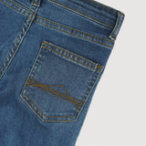 Multi Color Blue Wash Denim