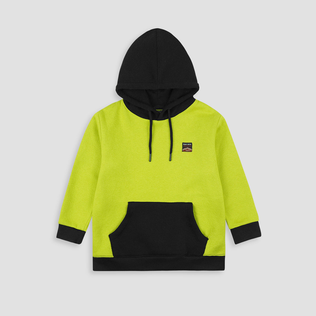Funky Parrot Green Hoodie