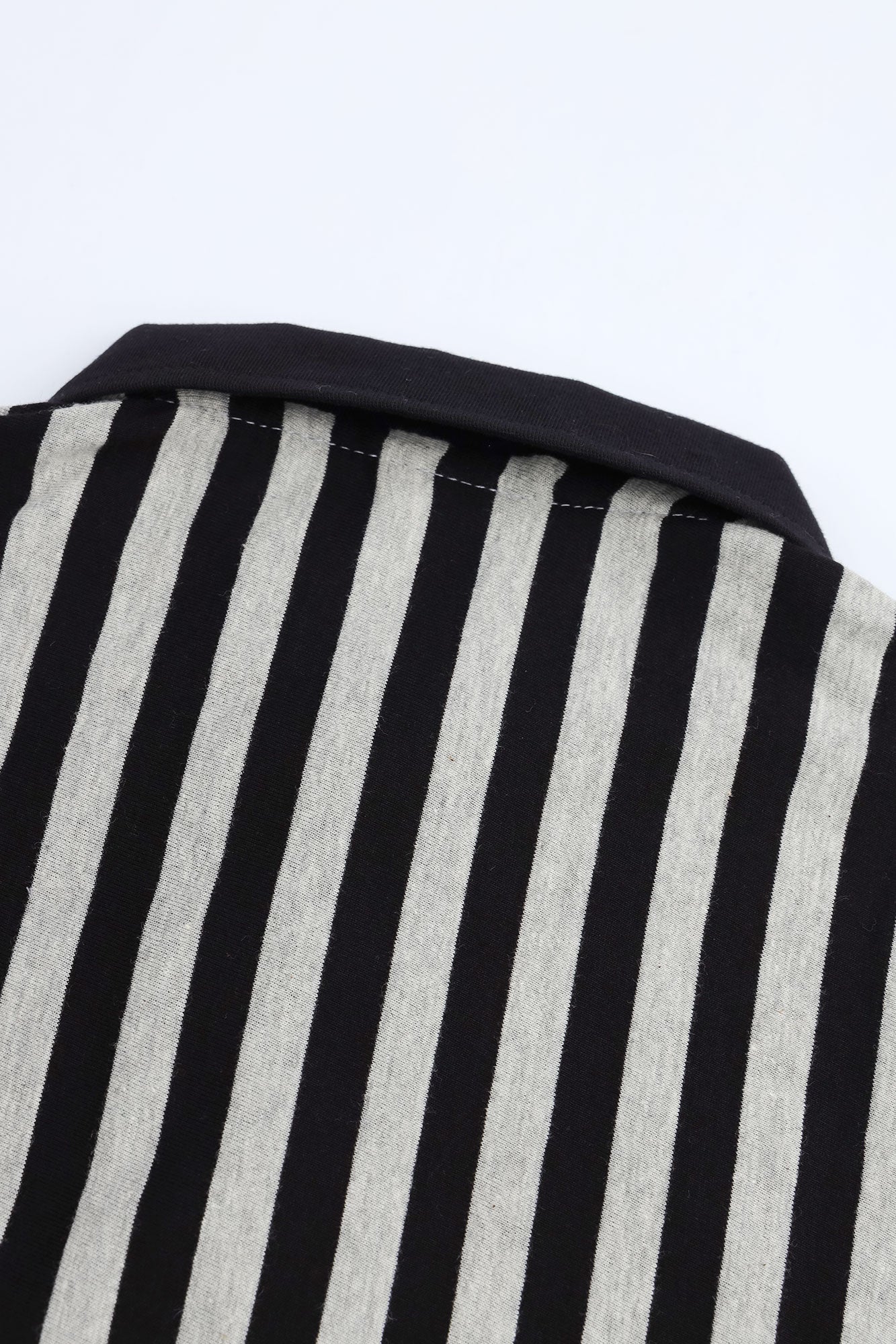 Boys' Vertical Stripe Boxy Polo