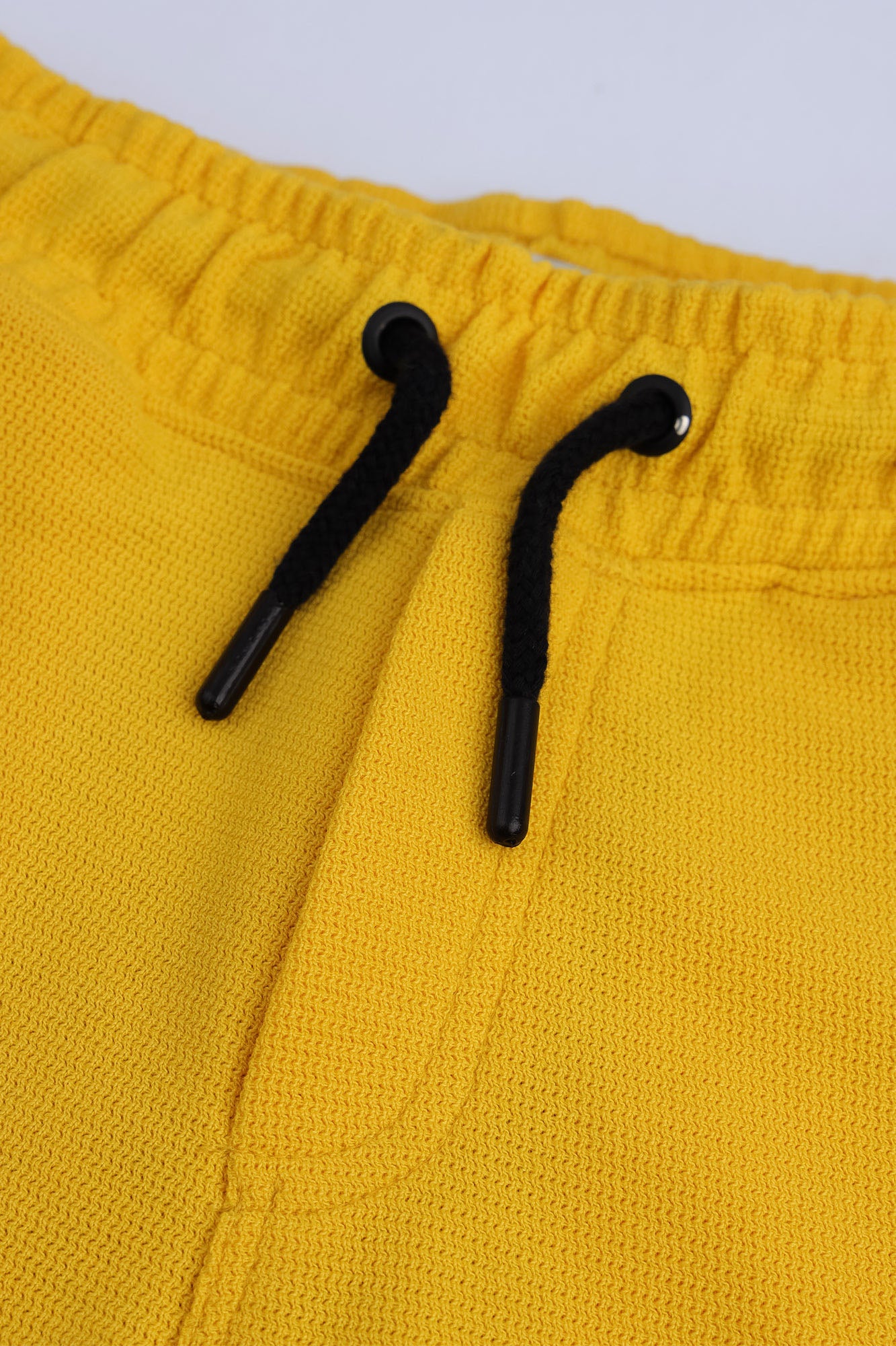 Boys' Honey Yellow Waffle Shorts