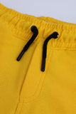 Boys' Honey Yellow Waffle Shorts
