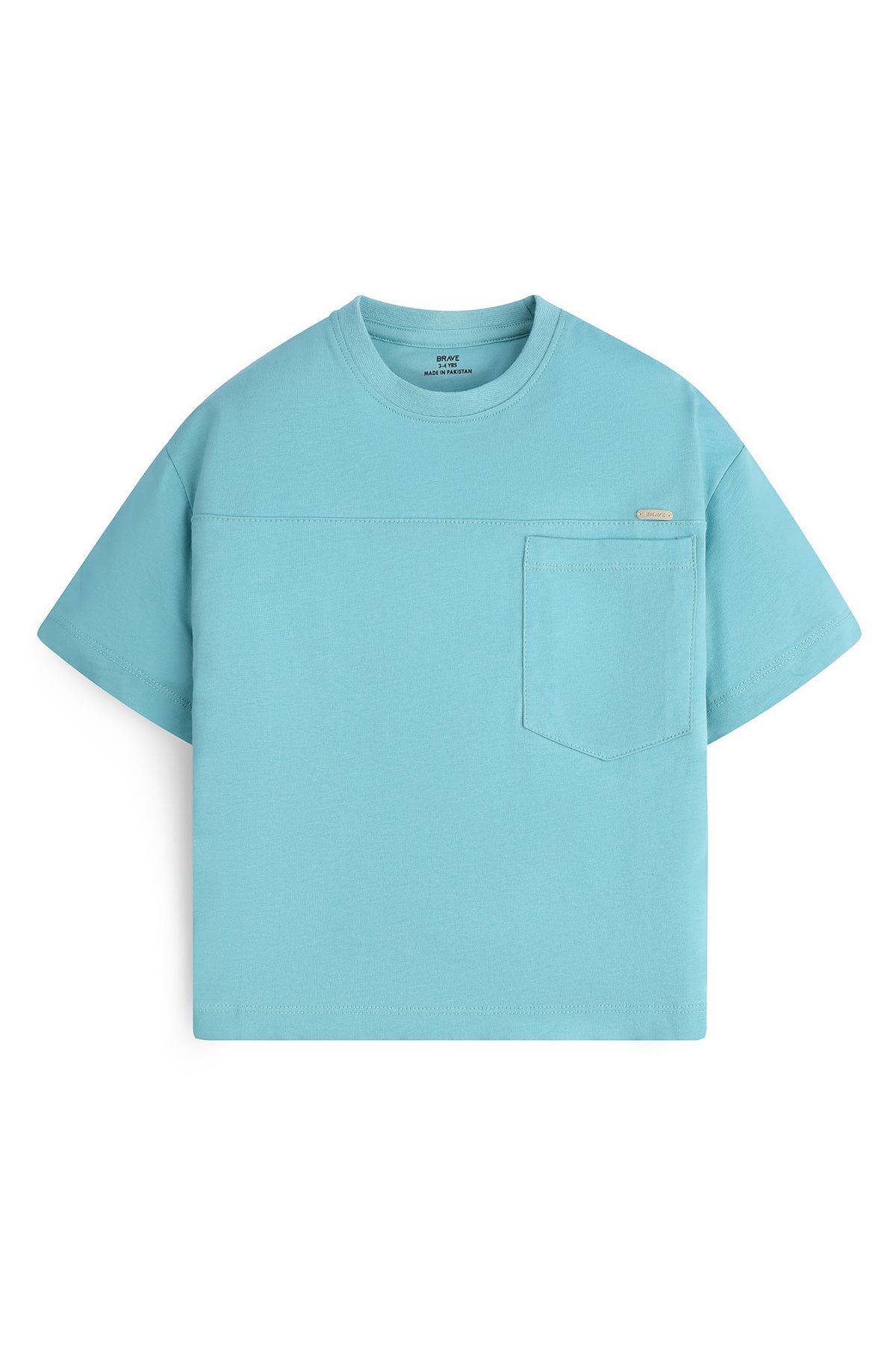Boys' Premium Boxy Fit Pocket Tee