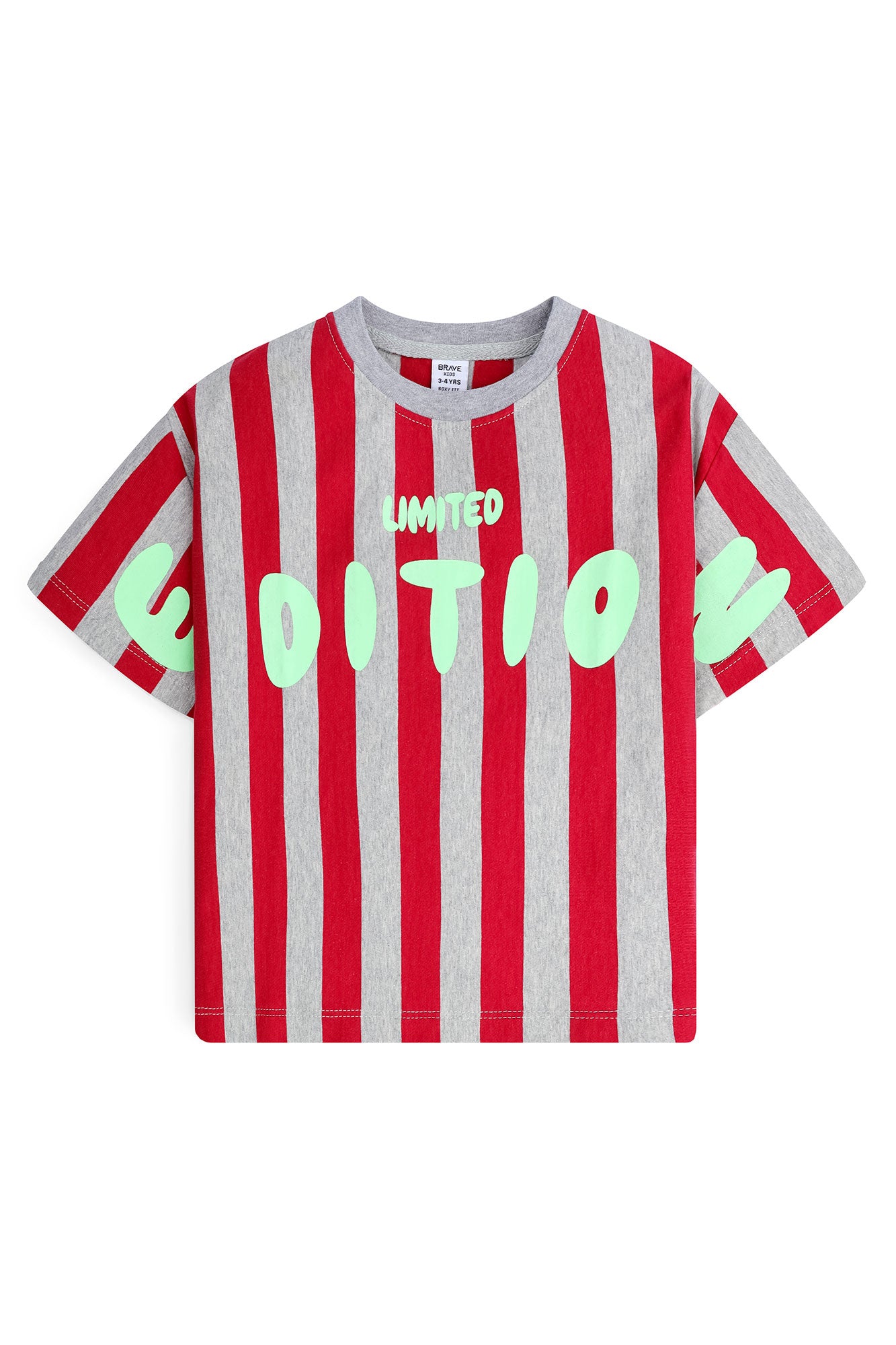Boys' Striped Boxy Fit T-Shirt