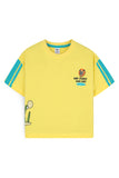 Wave Surf Graphic Boxy Fit T-Shirt & Short