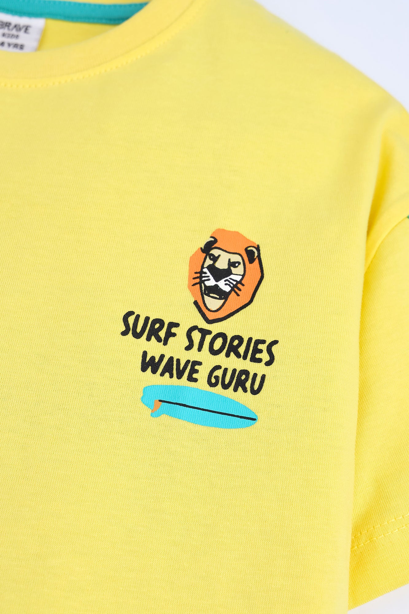 Wave Surf Graphic Boxy Fit T-Shirt & Short