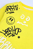 Boys' Street Style Urban Graffiti Tee