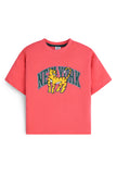Boys' New York Tiger Graphic Boxy Fit Tee