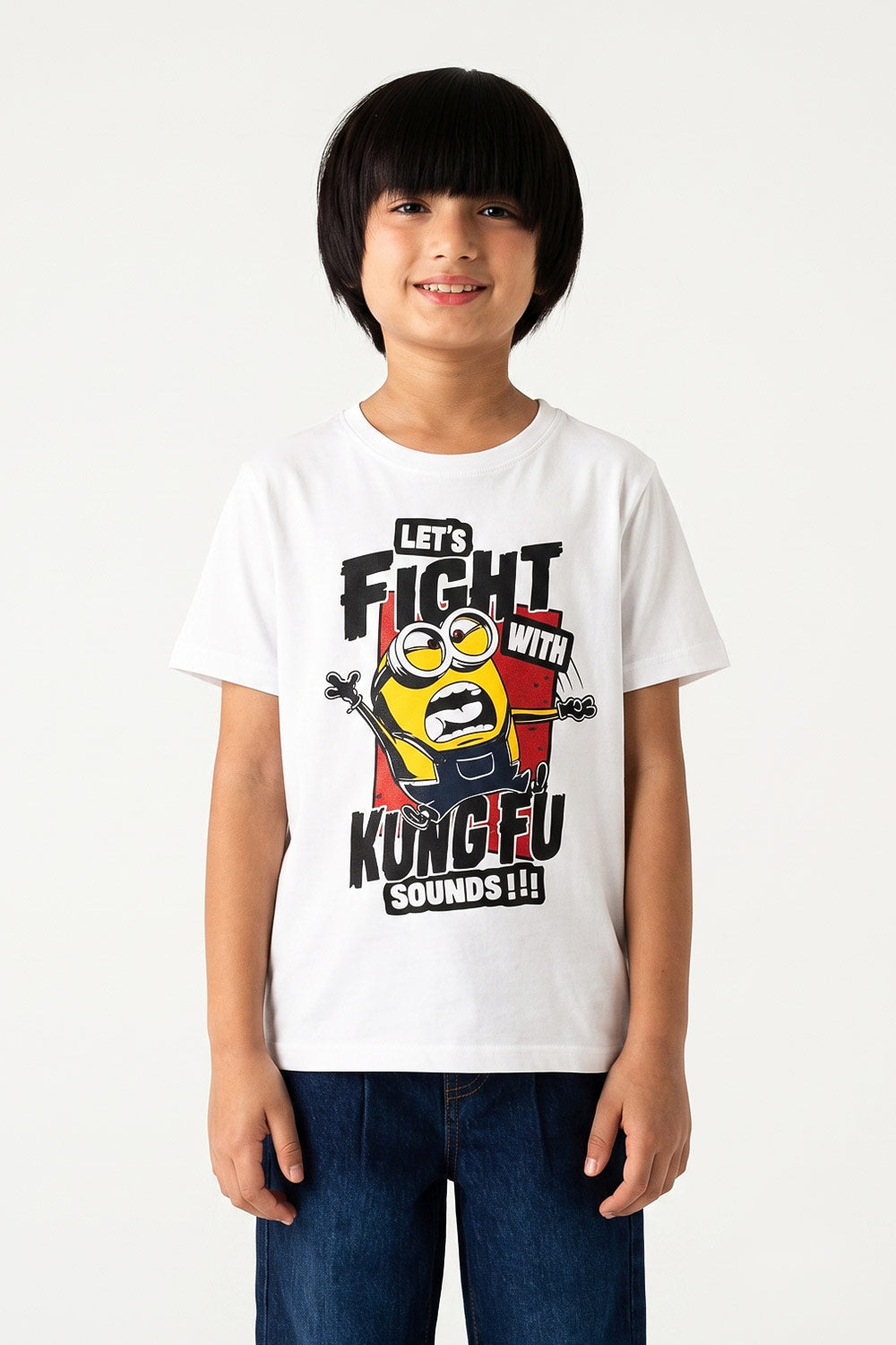 White Graphic Tee
