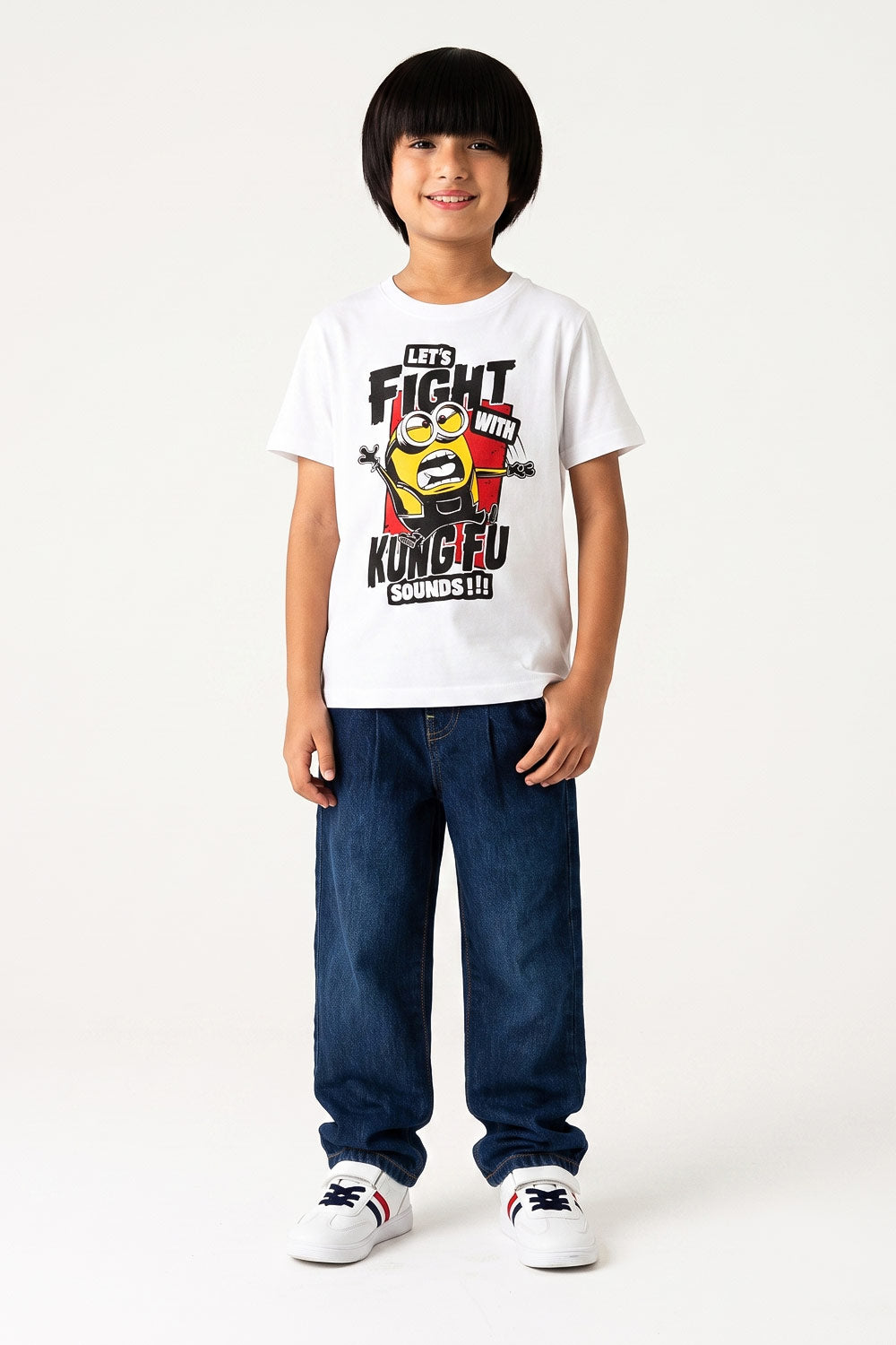 White Graphic Tee
