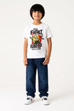 White Graphic Tee