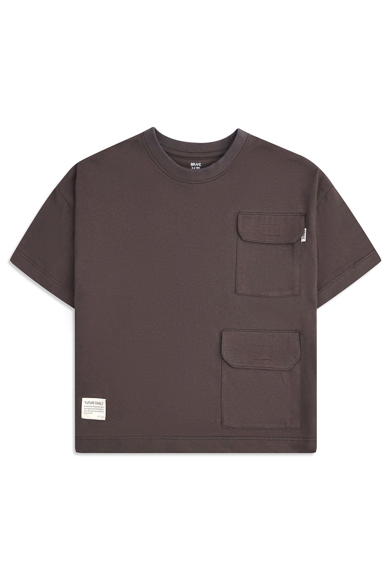 Boys' Double Pocket Boxy Tee