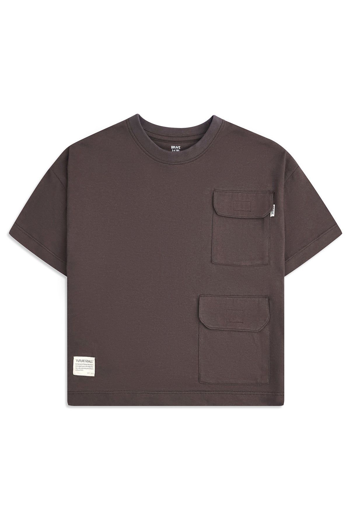 Boys' Double Pocket Boxy Tee