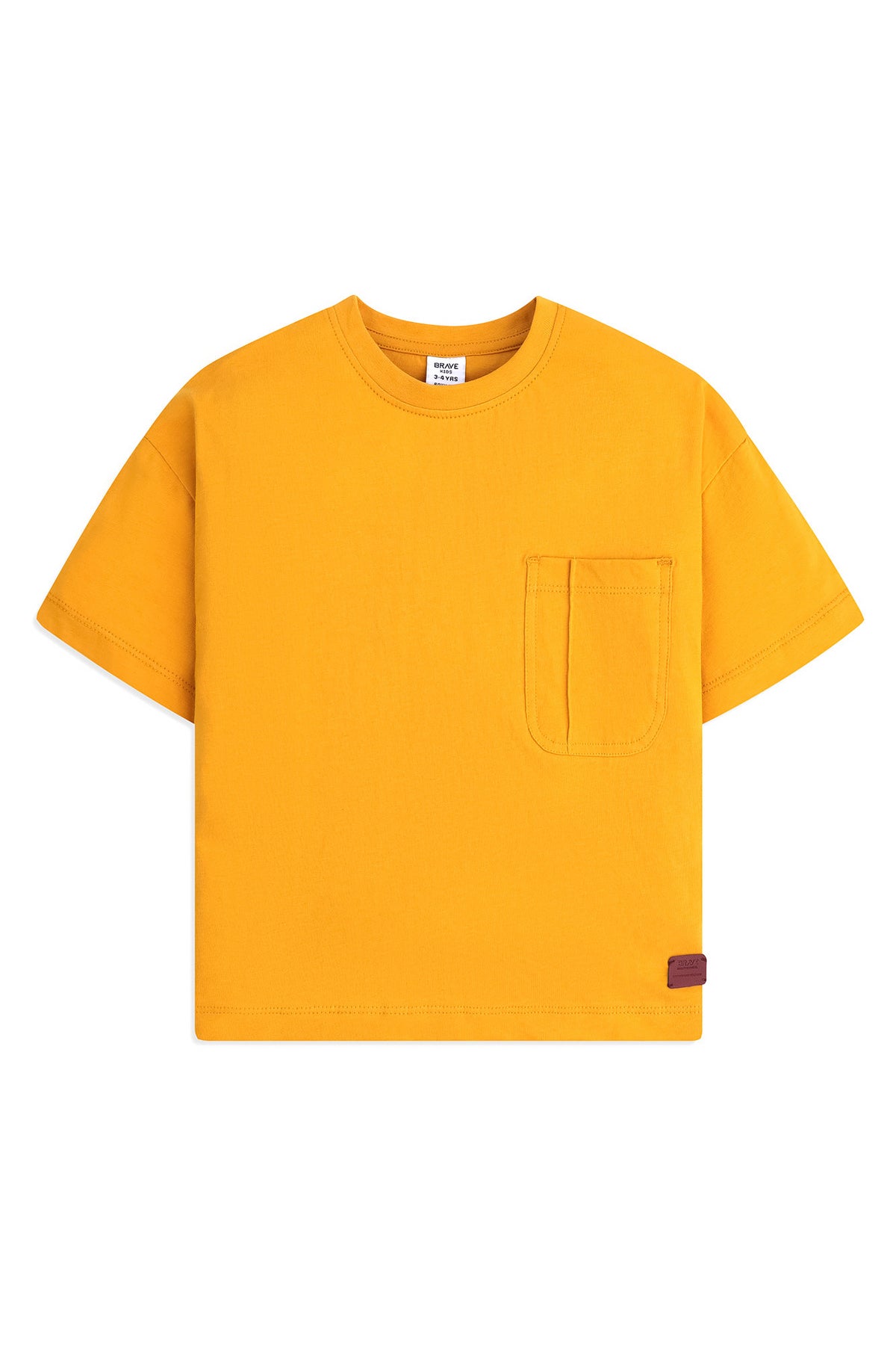 Boys' Essential Pocket Boxy Tee
