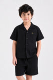 BOYS BUTTON DOWN SHIRT - BL