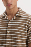 JACQUARD  BUTTON DOWN POLO