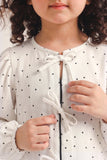 POLKADOT CORD SET - WH