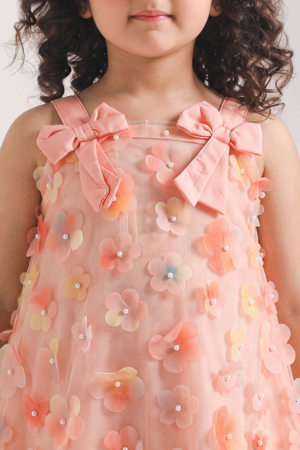 Girls Fancy Net Frock