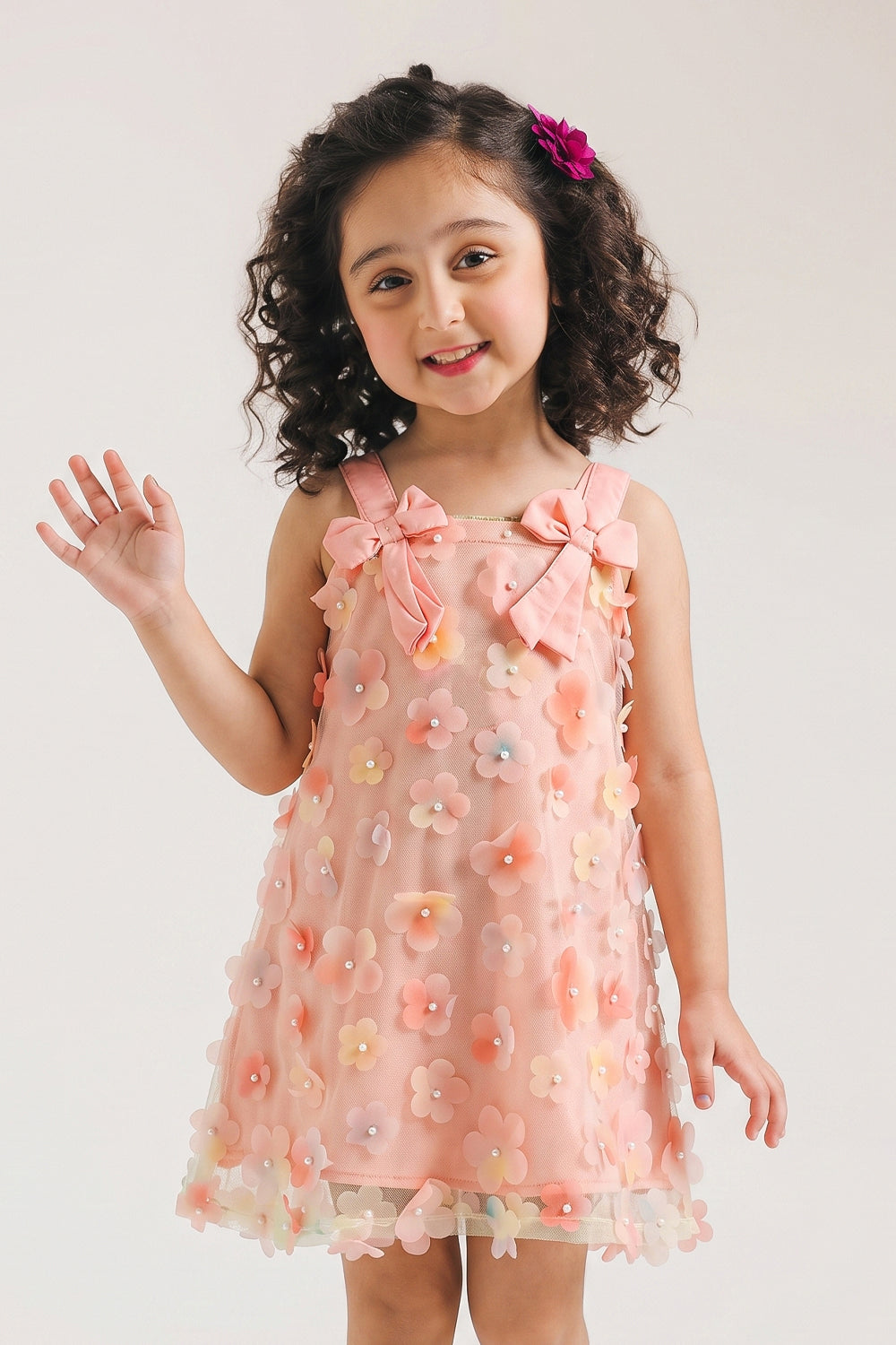 Girls Fancy Net Frock