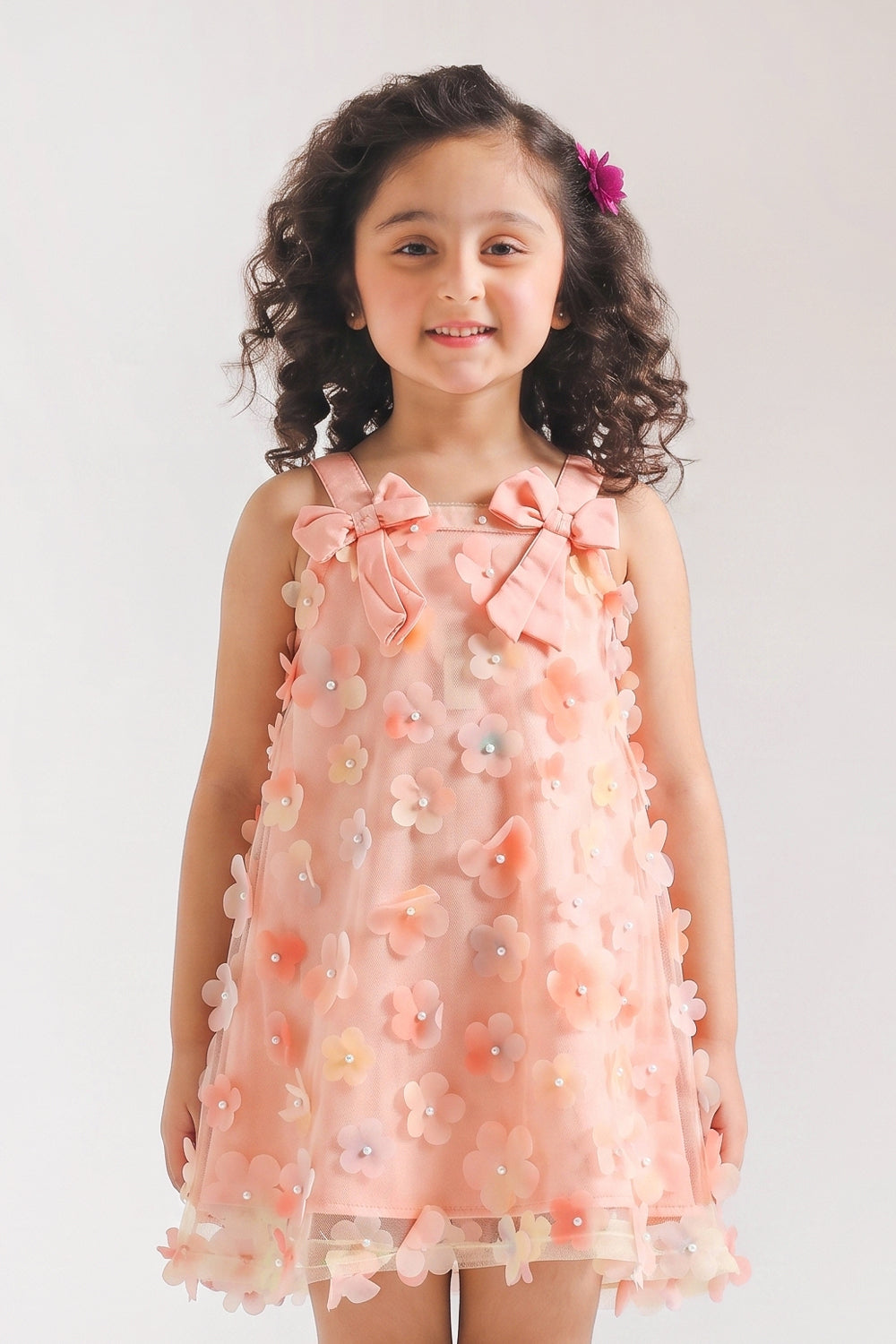 Girls Fancy Net Frock
