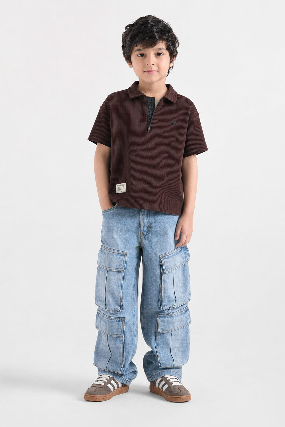 BOYS BOXY FIT POLO