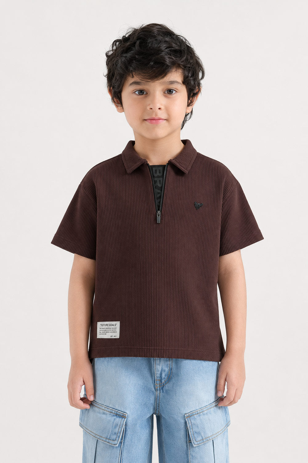 BOYS BOXY FIT POLO