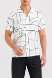 Men’s Digital Print Casual Shirt