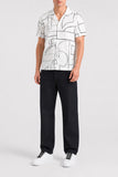Men’s Digital Print Casual Shirt