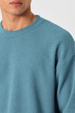 TEXTURED  BOXY FIT T-SHIRT
