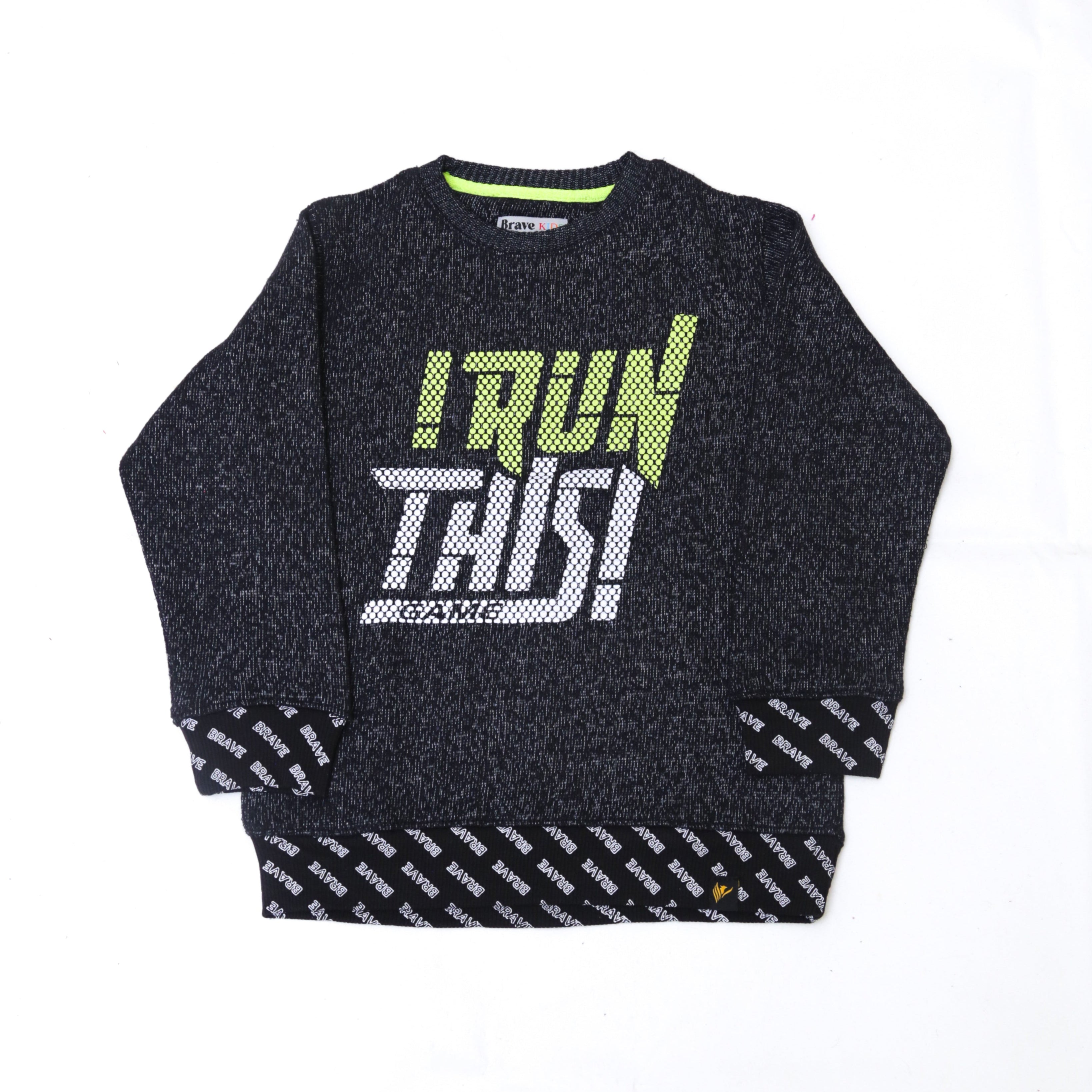 Black Run Sweatshirt