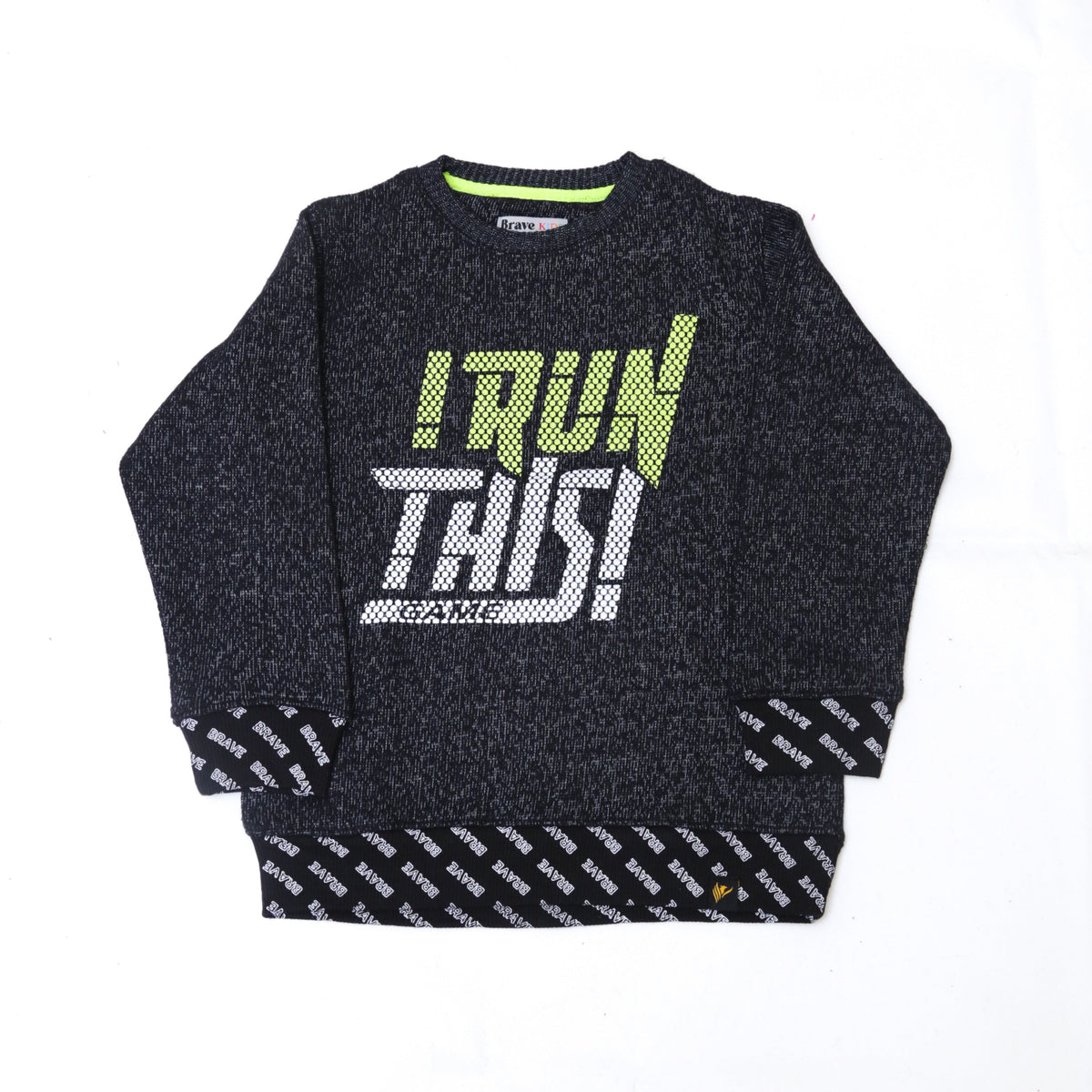 Black Run Sweatshirt