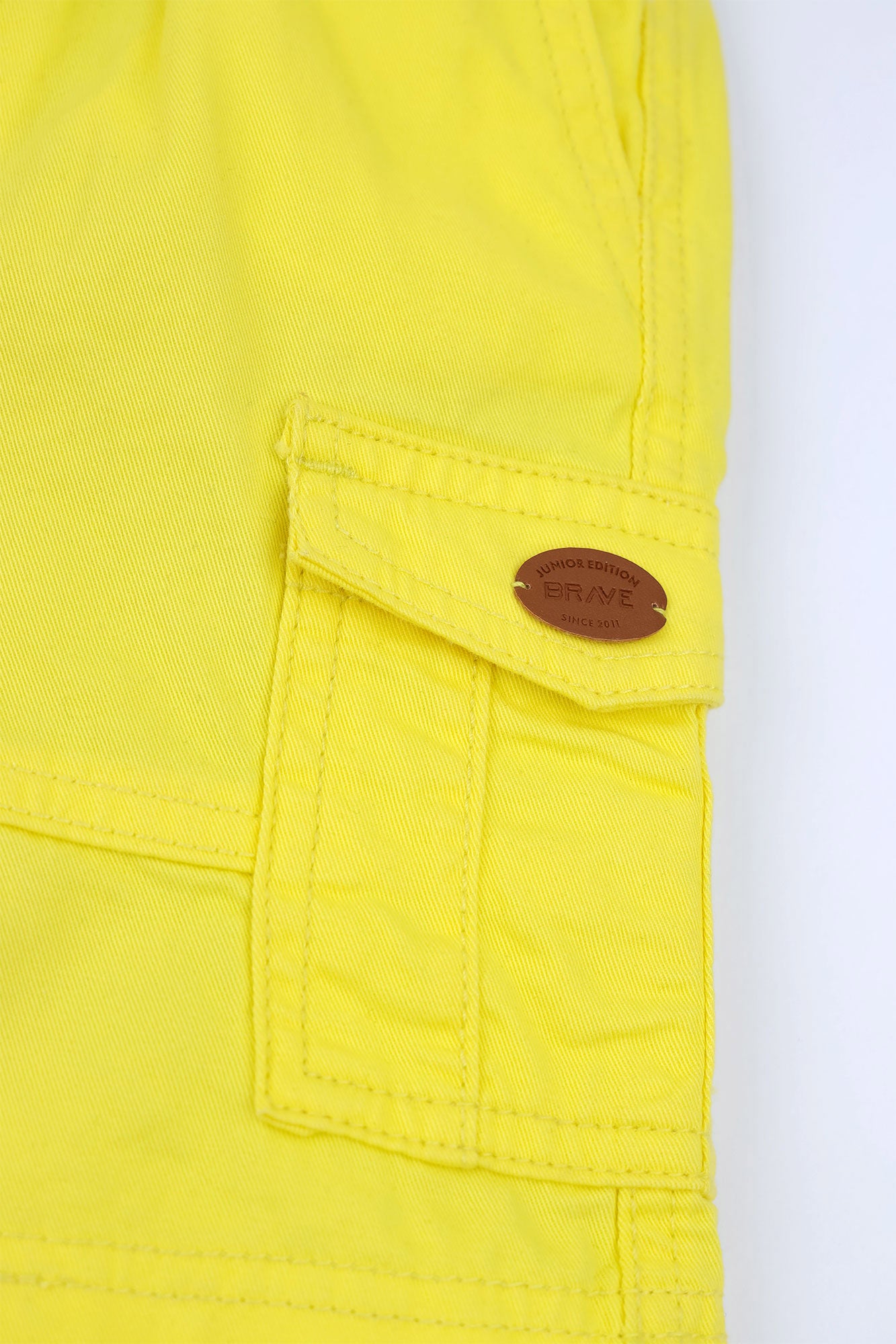 Boys’ Yellow Cargo Shorts