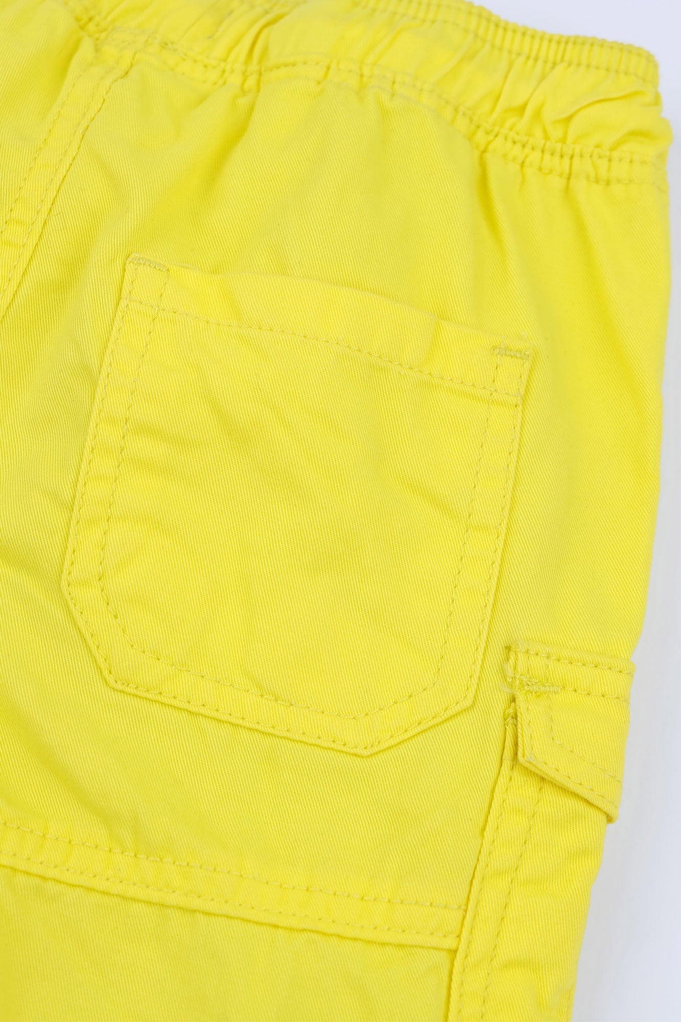 Boys’ Yellow Cargo Shorts