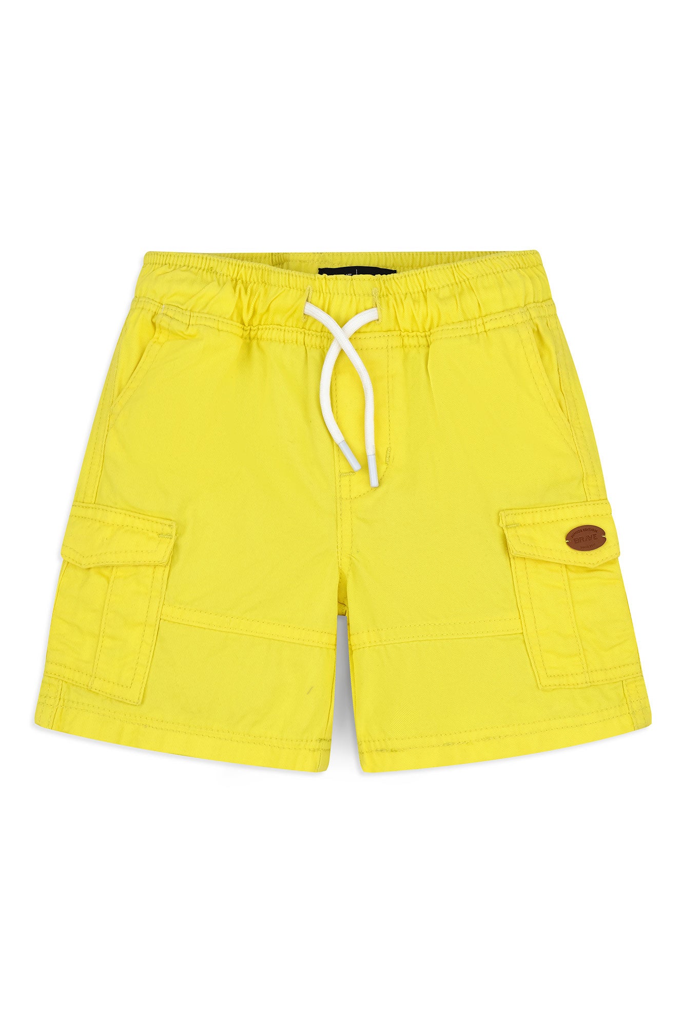 Boys’ Yellow Cargo Shorts