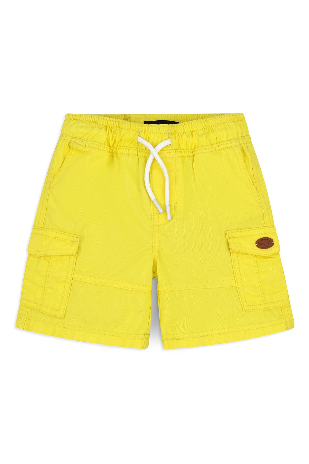 Boys’ Yellow Cargo Shorts