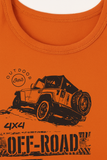 Off Road Orange Tank Top