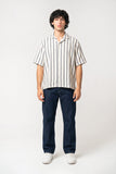 STRIPED JACQUARD SHIRT
