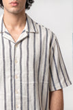 STRIPED JACQUARD SHIRT
