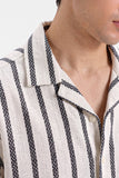 STRIPED JACQUARD SHIRT