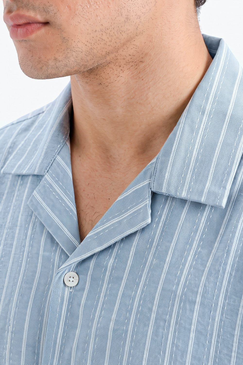 STRIPED JACQUARD SHIRT